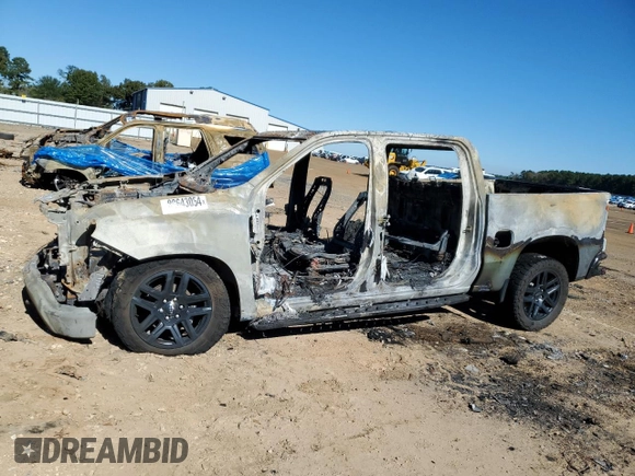 2023 Chevrolet Silverado 1500 LT Trail Boss with VIN 3GCUDFED3PG147245, listed as a Copart auction lot 80643054 with Not Provided miles and Non Repairable. Bid and sale history available at DreamBid. Image 1.