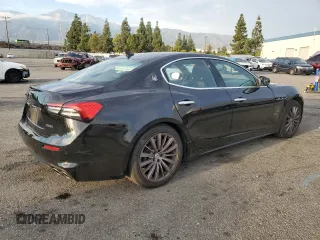 2021 Maserati Ghibli with VIN ZAM57XSA5M1369156, listed as a Copart auction lot 82876193 with 19,415 mi miles. Bid and sale history available at carsss.com. Image 3.