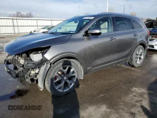2016 Kia Sorento SXL with VIN 5XYPKDA54GG099937, listed as a Copart auction lot 84474224 with 125,757 mi miles and Salvage title. Bid and sale history available at DreamBid. Image 1.