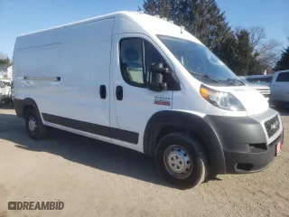 2021 Ram ProMaster Cargo Van with VIN 3C6LRVDG2ME507803, listed as a Copart auction lot 43442805 with 66,456 mi miles and Salvage Title. Bid and sale history available at carsss.com. Image 4.