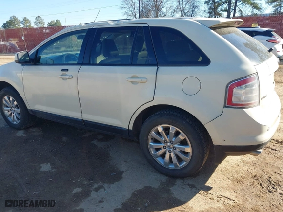 2007 Ford Edge SEL with VIN 2FMDK38C07BB08778, listed as a IAAI auction lot 41410720 with 108,335 mi miles. Bid and sale history available at carsss.com. Image 3.