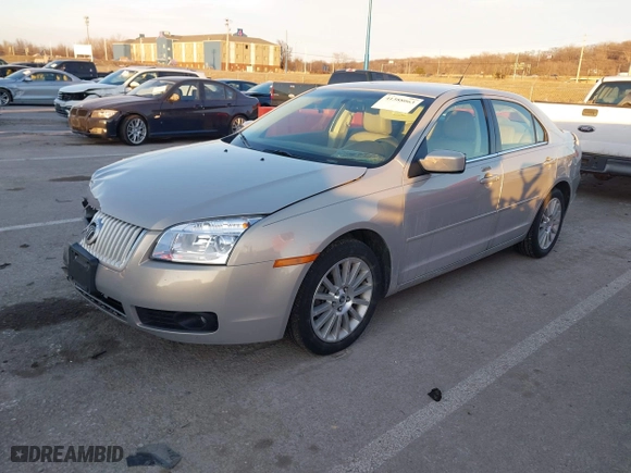2009 Mercury Milan Premier with VIN 3MEHM08199R624069, listed as a IAAI auction lot 41388063 with 33,365 mi miles. Bid and sale history available at carsss.com. Image 17.