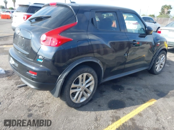 2014 Nissan Juke SV with VIN JN8AF5MR3ET354355, listed as a IAAI auction lot 42079641 with 43,192 mi miles and . Bid and sale history available at carsss.com. Image 4.