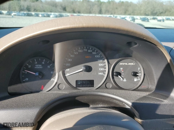 2004 Chevrolet Malibu LT with VIN 1G1ZU54874F224015, listed as a Copart auction lot 46637505 with 121,473 mi miles and Salvage Title. Bid and sale history available at carsss.com. Image 9.