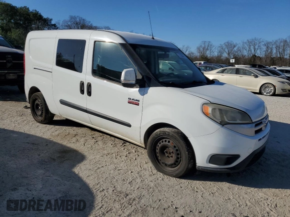 2017 Ram ProMaster City Cargo Van Tradesman SLT with VIN ZFBERFBB9H6G52742, listed as a Copart auction lot 43511115 with 147,527 mi miles and Clean Title. Bid and sale history available at carsss.com. Image 4.