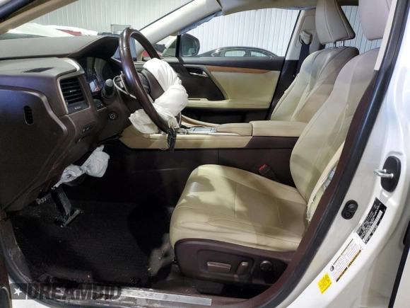 2020 Lexus RX 350L with VIN JTJHZKFA1L2025340, listed as a Copart auction lot 42150215 with 94,304 mi miles and Salvage title. Bid and sale history available at DreamBid. Image 7.