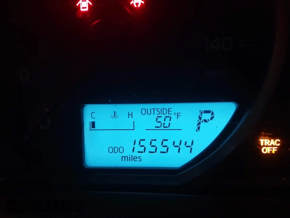 2015 Toyota RAV4 LE with VIN JTMBFREV4FJ037488, listed as a IAAI auction lot 41524052 with 155,544 mi miles and . Bid and sale history available at carsss.com. Image 15.