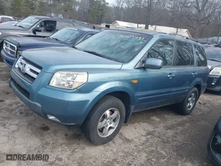 2007 Honda Pilot EX-L with VIN 5FNYF28647B008684, listed as a IAAI auction lot 41405481 with 273,343 mi miles. Bid and sale history available at carsss.com. Image 2.