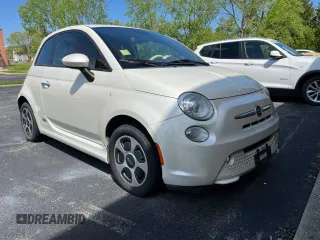2013 FIAT 500e with VIN 3C3CFFGE8DT751652, listed as a Copart auction lot 49010465 with 76,879 mi miles and Clean Title. Bid and sale history available at carsss.com. Image 1.