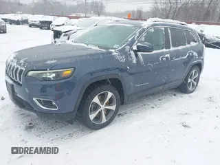 2020 Jeep Cherokee Limited with VIN 1C4PJLDB9LD535253, listed as a IAAI auction lot 41229463 with 97,758 mi miles. Bid and sale history available at carsss.com. Image 2.