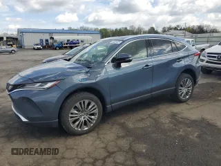 2021 Toyota Venza LE with VIN JTEAAAAH8MJ066190, listed as a Copart auction lot 54007625 with 14,867 mi miles and Salvage Title. Bid and sale history available at carsss.com. Image 1.