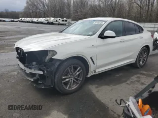 2021 BMW X4 xDrive30i z VIN 5UX2V1C04M9H88652, wystawiony jako Copart lot #50400755 z przebiegiem 42 935 mil mil oraz Szkoda całkowita • Salvage title. Historia ofert i sprzedaży dostępna na DreamBid. Obrazek 1.