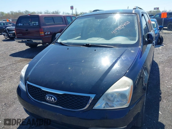 2014 Kia Sedona LX with VIN KNDMG4C71E6579260, listed as a IAAI auction lot 41985403 with 93,523 mi miles. Bid and sale history available at carsss.com. Image 12.