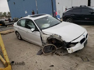 2013 BMW 3 Series 328i xDrive with VIN WBA3B5G59DNS04579, listed as a Copart auction lot 50445404 with 115,404 mi miles and Salvage title. Bid and sale history available at DreamBid. Image 4.