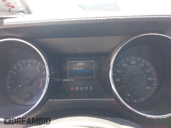2015 Ford Mustang V6 with VIN 1FATP8EMXF5418893, listed as a IAAI auction lot 42396710 with 103,560 mi miles and . Bid and sale history available at DreamBid. Image 7.