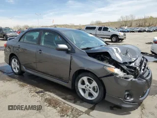 2013 Toyota Corolla L with VIN 5YFBU4EE3DP102722, listed as a Copart auction lot 54078845 with 90,450 mi miles and Salvage Title. Bid and sale history available at DreamBid. Image 4.