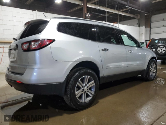 2017 Chevrolet Traverse LT with VIN 1GNKVGKDXHJ354060, listed as a Copart auction lot 52170915 with 148,475 mi miles and Salvage Title. Bid and sale history available at DreamBid. Image 3.