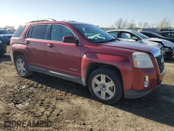 2011 GMC Terrain SLT-1 with VIN 2CTALUEC4B6360506, listed as a Copart auction lot 47655655 with Not Provided miles and Clean Title. Bid and sale history available at carsss.com. Image 4.