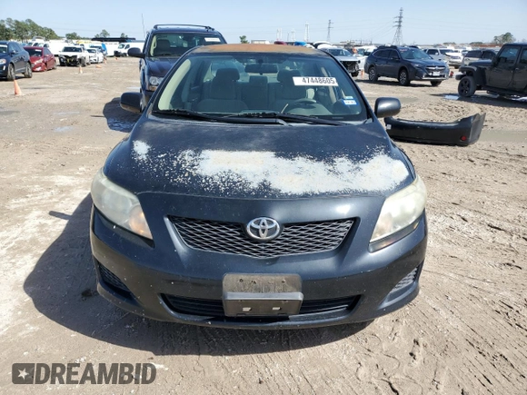 2009 Toyota Corolla with VIN 1NXBU40EX9Z115335, listed as a Copart auction lot 47448605 with 172,010 mi miles and Salvage Title. Bid and sale history available at carsss.com. Image 5.