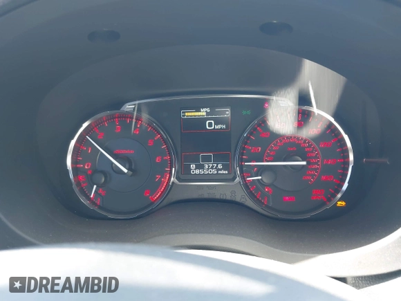 2017 Subaru WRX z VIN JF1VA1B61H9805299, wystawiony jako IAAI lot #42131611 z przebiegiem 85 505 mil mil oraz . Historia ofert i sprzedaży dostępna na DreamBid. Obrazek 7.