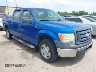 2009 Ford F-150 XL with VIN 1FTRW12W69FA63143, listed as a IAAI auction lot 42456101 with 121,825 mi miles and . Bid and sale history available at DreamBid. Image 1.