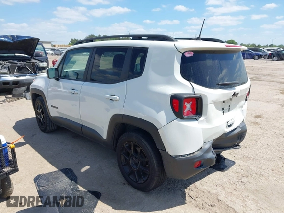 2020 Jeep Renegade Altitude with VIN ZACNJABB7LPL91859, listed as a IAAI auction lot 42038889 with 67,133 mi miles and . Bid and sale history available at DreamBid. Image 3.