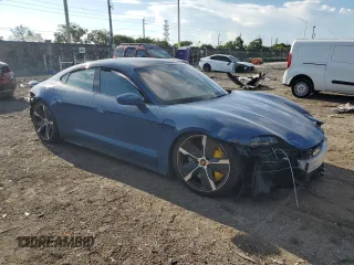 2021 Porsche Taycan Turbo z VIN WP0AC2Y12MSA63960, wystawiony jako Copart lot #71588534 z przebiegiem Nie podano mil oraz Szkoda całkowita • Salvage title. Historia ofert i sprzedaży dostępna na DreamBid. Obrazek 4.