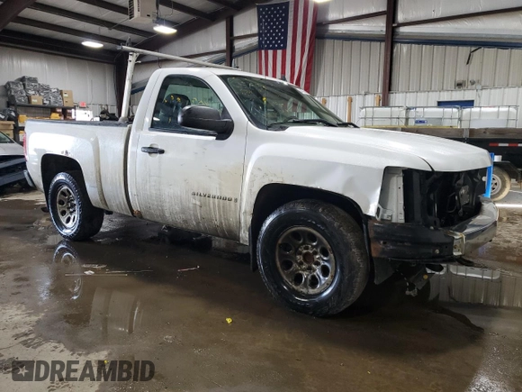 2008 Chevrolet Silverado 1500 Work Truck with VIN 1GCEC14C18Z226305, listed as a Copart auction lot 44736615 with 348,256 mi miles and Salvage Title. Bid and sale history available at carsss.com. Image 4.