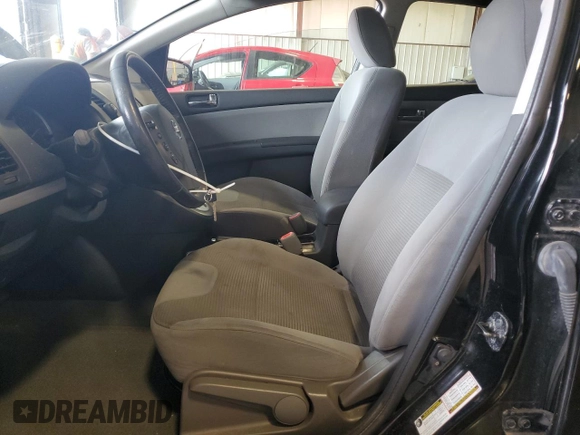 2012 Nissan Sentra S with VIN 3N1AB6AP4CL778342, listed as a Copart auction lot 61245325 with 106,623 mi miles and Salvage title. Bid and sale history available at DreamBid. Image 7.