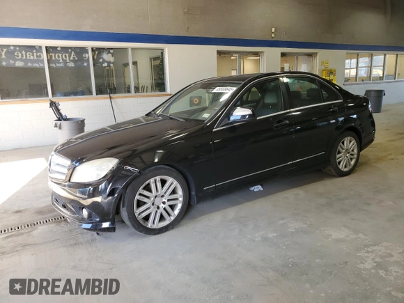 2008 Mercedes-Benz C 300 Sport with VIN WDDGF81X48F118820, listed as a Copart auction lot 49569645 with 169,928 mi miles and Salvage title. Bid and sale history available at DreamBid. Image 1.