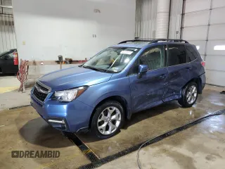 2017 Subaru Forester Touring z VIN JF2SJAWC9HH564242, wystawiony jako Copart lot #59209265 z przebiegiem Nie podano mil oraz Szkoda całkowita • Salvage title. Historia ofert i sprzedaży dostępna na DreamBid. Obrazek 1.