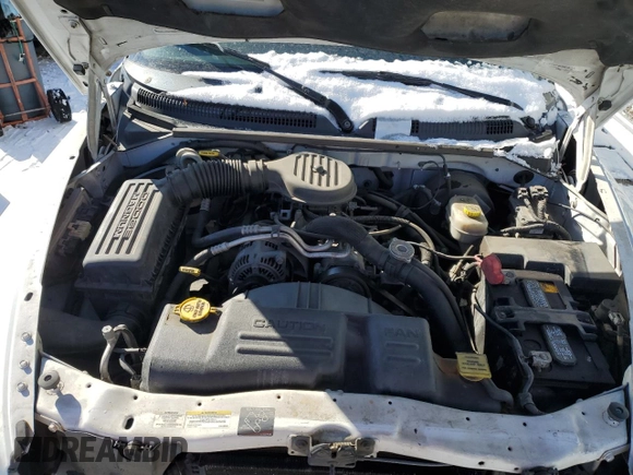 2002 Dodge Dakota with VIN 1B7GL12X62S584725, listed as a Copart auction lot 42743525 with 116,442 mi miles and Salvage Title. Bid and sale history available at carsss.com. Image 11.