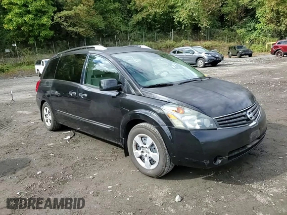 2007 Nissan Quest S with VIN 5N1BV28U37N120848, listed as a Copart auction lot 73304414 with 91,414 mi miles and Salvage Title. Bid and sale history available at carsss.com. Image 12.