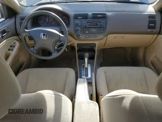 2003 Honda Civic LX with VIN 2HGES16563H533111, listed as a Copart auction lot 55695945 with 85,750 mi miles and Salvage Title. Bid and sale history available at DreamBid. Image 8.