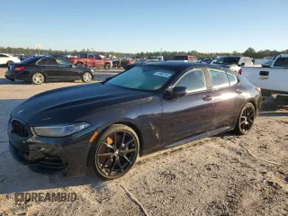 2024 BMW 8 Series 840i with VIN WBAGV2C03RCN18605, listed as a Copart auction lot 81984784 with 0 mi miles and Salvage Title. Bid and sale history available at carsss.com. Image 1.