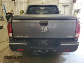 2017 Honda Ridgeline Sport+ with VIN 5FPYK3F25HB020157, listed as a Copart auction lot 62360275 with Not provided miles and Salvage title. Bid and sale history available at DreamBid. Image 6.