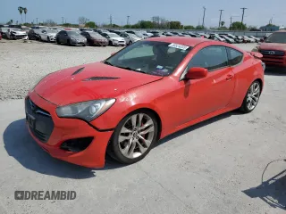 2013 Hyundai Genesis Coupe R-Spec z VIN KMHHU6KJ9DU111818, wystawiony jako Copart lot #50524205 z przebiegiem 113 465 mil mil oraz Czysty tytuł • Clean title. Historia ofert i sprzedaży dostępna na DreamBid. Obrazek 1.