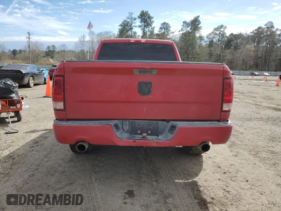 2013 Ram 1500 Express with VIN 3C6JR6AT5DG505546, listed as a Copart auction lot 46169015 with 169,223 mi miles and Salvage title. Bid and sale history available at DreamBid. Image 6.