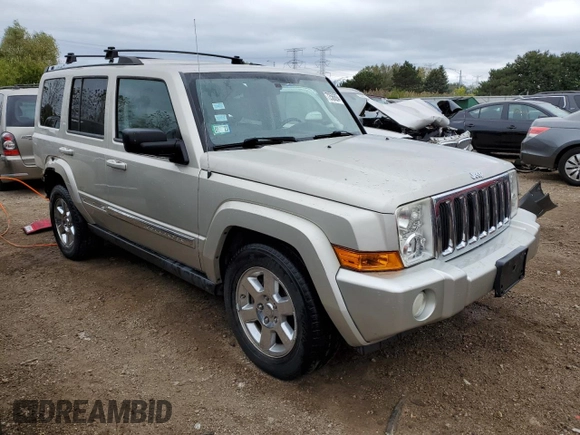 2007 Jeep Commander Limited with VIN 1J8HG58267C623478, listed as a Copart auction lot 72566894 with 136,996 mi miles and Salvage title. Bid and sale history available at DreamBid. Image 4.