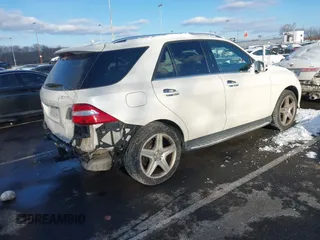 2015 Mercedes-Benz M 400 with VIN 4JGDA5GB7FA483181, listed as a IAAI auction lot 41353004 with 105,507 mi miles and . Bid and sale history available at DreamBid. Image 4.
