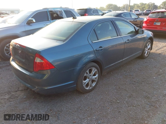 2012 Ford Fusion SE with VIN 3FAHP0HA2CR337792, listed as a IAAI auction lot 42740967 with 120,666 mi miles and . Bid and sale history available at DreamBid. Image 4.