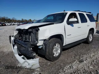 2014 GMC Yukon SLT with VIN 1GKS2CE01ER179914, listed as a Copart auction lot 81478134 with 0 mi miles and Salvage Title. Bid and sale history available at carsss.com. Image 1.