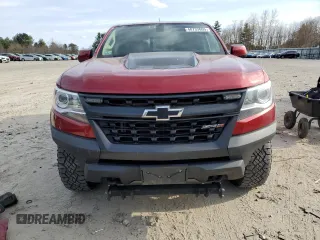2018 Chevrolet Colorado 4WD ZR2 with VIN 1GCGTEEN4J1280119, listed as a Copart auction lot 48733605 with 112,587 mi miles and Salvage Title. Bid and sale history available at carsss.com. Image 5.