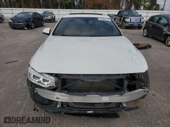2016 BMW 4 Series 428i with VIN WBA4A9C57GGL87882, listed as a Copart auction lot 84609184 with 139,959 mi miles and Salvage title. Bid and sale history available at DreamBid. Image 5.
