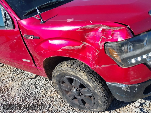 2012 Ford F-150 XL with VIN 1FTFW1CT4CKD77122, listed as a IAAI auction lot 41288982 with 227,141 mi miles. Bid and sale history available at carsss.com. Image 6.
