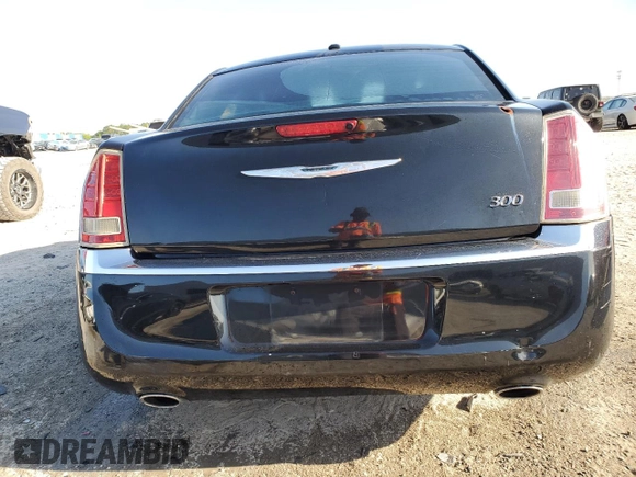 2014 Chrysler 300 with VIN 2C3CCAAGXEH203684, listed as a Copart auction lot 52162085 with 224,928 mi miles and Salvage Title. Bid and sale history available at carsss.com. Image 6.