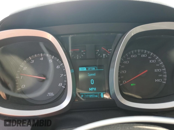 2014 Chevrolet Equinox LT with VIN 2GNALBEK4E6139023, listed as a Copart auction lot 54193345 with 171,853 mi miles and Non Repairable. Bid and sale history available at DreamBid. Image 9.