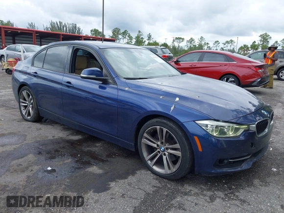 2016 BMW 3 Series 328i with VIN WBA8E9C53GK648802, listed as a IAAI auction lot 41991374 with 104,824 mi miles and . Bid and sale history available at DreamBid. Image 1.