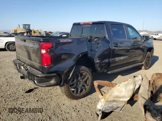 2023 Chevrolet Silverado 1500 LT Trail Boss with VIN 3GCUDFED0PG243561, listed as a Copart auction lot 73737564 with 22,701 mi miles and Salvage Title. Bid and sale history available at DreamBid. Image 3.