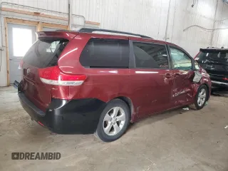 2011 Toyota Sienna LE AAS with VIN 5TDKK3DC4BS127181, listed as a Copart auction lot 59015195 with 170,677 mi miles and Salvage title. Bid and sale history available at DreamBid. Image 3.